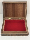 Mosaic Inlay Wood Box From Middle East