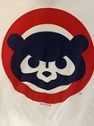 Chicago Cubs Long Sleeve T-shirt White Blue  Sleeves Baseball Medium