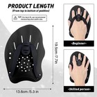 Grstltd Swimming Paddles For Hands Swimming Training Hand Paddles With Adjust   