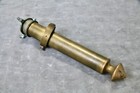 Vintage Brass Gimbaled Nautical Marine Ships Lamp- 9 1 2  Long