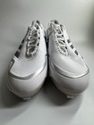 Adidas Men s 11 5 Icon 7 Dripped Out Metal Baseball Cleats White silver H00997