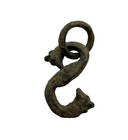 Wearable Ancient Viking Bronze Dragon Pendant  8th   9th Century Ad Amulet   2