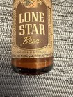 Vintage Empty Lone Star Beer Mini Bottle Paper Label San Antonio Tx Ball Bottle