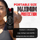 3 Police Magnum Pepper Spray 2 Ounce Stream Twist Lock Safety Defense Protection