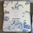 Pottery Barn Teen Loveshackfancy Damask Ruffle Twin Duvet Cover   Sham Set  Blue