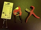 3-piece Plumbing Pipe   Tubing Cutter Lot     Husky   Oatey Pvc Pex Tools
