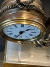 Antique French Clock Industrial Nautical Theme - Guilmet- Restore