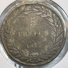 France 1831 A Silver Five 5 Francs Very Fine Vf Condition Coin Louis Philippe I