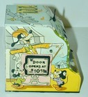 Louis Marx Donald Duck Lithographed Tin Cash Register Bank 1950s Circus Carnival