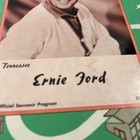 Tennessee Ernie Ford Souvenir Program-1960 Indiana State Fair-molly Bee-cliffie
