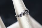 Vintage Kabana 925 Sterling Silver Bird   Flowers Ring Size 3 25 New Jewelry 