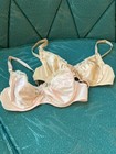 Lot Of 2 Vintage Vanity Fair Bras Size 36b Pink And Nude