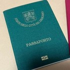 Italian And Vatican City Government Senior Official Passport Passport Memo Pad  