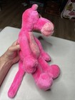 Vintage 1980 Pink Panther Plush Stuffed Animal By Mighty Star 15 Inches No Tag