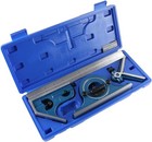 Accusize Industrial Tools 12   4 Combination Square Ruler Set Protractor Satin 