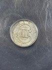 Anacs Au55 1853 Three Cent Silver Bright With Nice Luster
