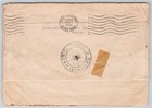 Tunisia British Guiana 1948 Cover Ministry Of Justice 35f Mixed Franking