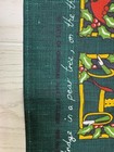 Vintage Ulster Weavers 12 Days Of Christmas Tea Towel 100  Irish Linen