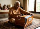 Best Harmonium 7 Stopper Chudidaar Bellow 39 Key Two Reed Harmonium With Bag