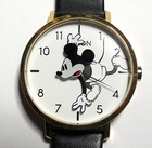 Nixon Disney The Arrow Leather Mickey Mouse 90th Anniversary Wristwatch Run