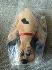 Tonka Pound Puppy Purrries Small Brown Dog White Kitty Cat Vintage Plush 1986
