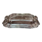 Vintage Silverplate Rectangle Platter Serving Dish Server Ware With Lid