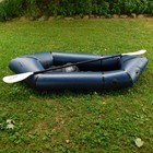 Kokopelli Hornet-lite Packraft Inflatable Kayak W  4 Pc Alpine Lake Fiber Paddle