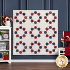 Stars Above American Gatherings Ii Moda  62 X 74 Inches
