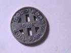 Transit Token Honolulu Rapid Transit Co  1924 Ltd Good For One Full Fare