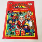 Landoll s Vintage 1995 Merry Christmas Coloring   Activity Book Lot Of 7 Unused