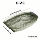 1pc Mosquito Net Fishing Hat Breathable Mesh Head Cover Outdoor Camping Cap