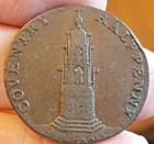 1794 Lady Godiva   Coventry Cross Lettered Edge Token S-741