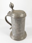 Antique 18th Century German Pewter Tankard Mug Dated 1777 Hallmarks