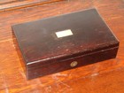 Antique Vintage Boxed Brass Draftsman Geometry Technical Engineering Drawing Set