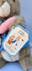 Vintage Eden 12  Peter Rabbit Plush Easter Bunny Beatrix Potter Metal Button  90