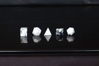 Howlite Sacred Geometry Platonic Solids Set  Howlite Geometry Set With Pouch