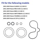 Top End Gasket Kit Set For Polaris Classic Lc 2 600 Cc 2002-2006 Pro X 600 01-04