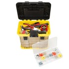 Durable Plastic Storage Tool Crafts Or Beads Removeable Trays Compartments