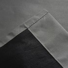 Blackout Window Valance  Rod Pocket Curtains  Window Treatment 2 Panels  39x20in