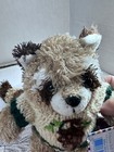Princess Soft Toys Brown Raccoon In Sweater 8     Plush Stuffed Animal
