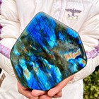 3lb Natural Gorgeous Labradorite Quartz Crystal Stone Specimen Healing
