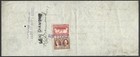 1931 St john s Newfoundland Bank Of Nova Scotia Cheque With Two Stamps As Revenu