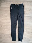 Size 26 Black Tailored Sportman Trophy Hunter Breeches Equestrian Riding Pants
