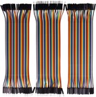 120pcs Dupont Jumper Wires Kit 40pin M f M m F f Breadboard Arduino 20cm