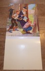 1961 Vintage Salesman Sample Calendar Fox Litho Baseball Hintermeister 33x16 