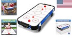 Fast-paced 40    Air Hockey Table With Pucks  Pushers   Scoreboard - Fun For All