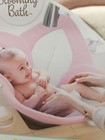 Blooming Baby Bath Lotus Pink White Gray Flower Girl Mat Infant damage Box  Read