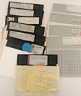 Lot 11 Vtg 1980s Microsoft Ibm Software Floppy Disk Games Flight Simulator Group