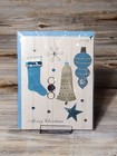 Papyrus Lot Of 3 Christmas Greeting Cards Glitter Gems Fancy Beautiful New Rare