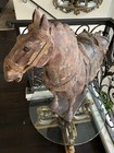 Rare 1700s Antique Wood Carved Chinese Tang Horse 